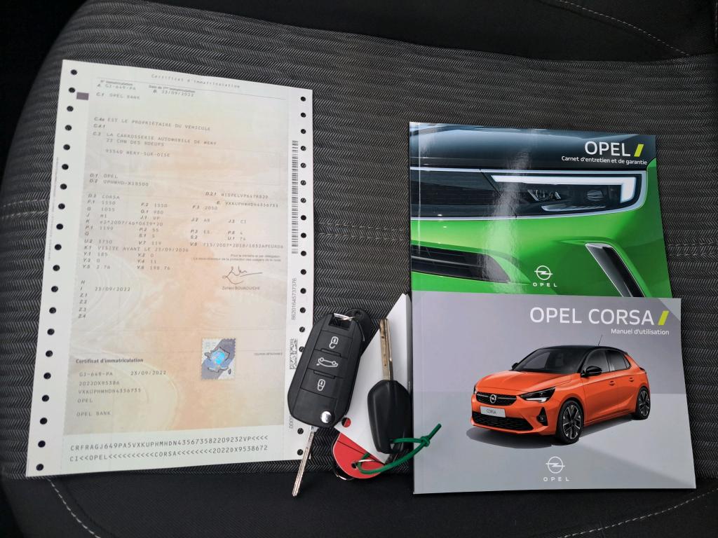 Opel Corsa 1.2 75 ch BVM5 Elegance Business 2022