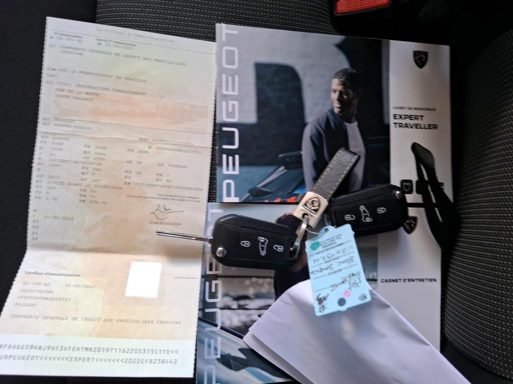 Peugeot EXPERT FGN TOLE STANDARD BLUEHDI 145 S&S BVM6 ASPHALT 2022