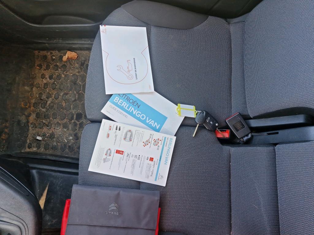 Citroen BERLINGO VAN M 650 BLUEHDI 100 S&S BVM5 CLUB 2020