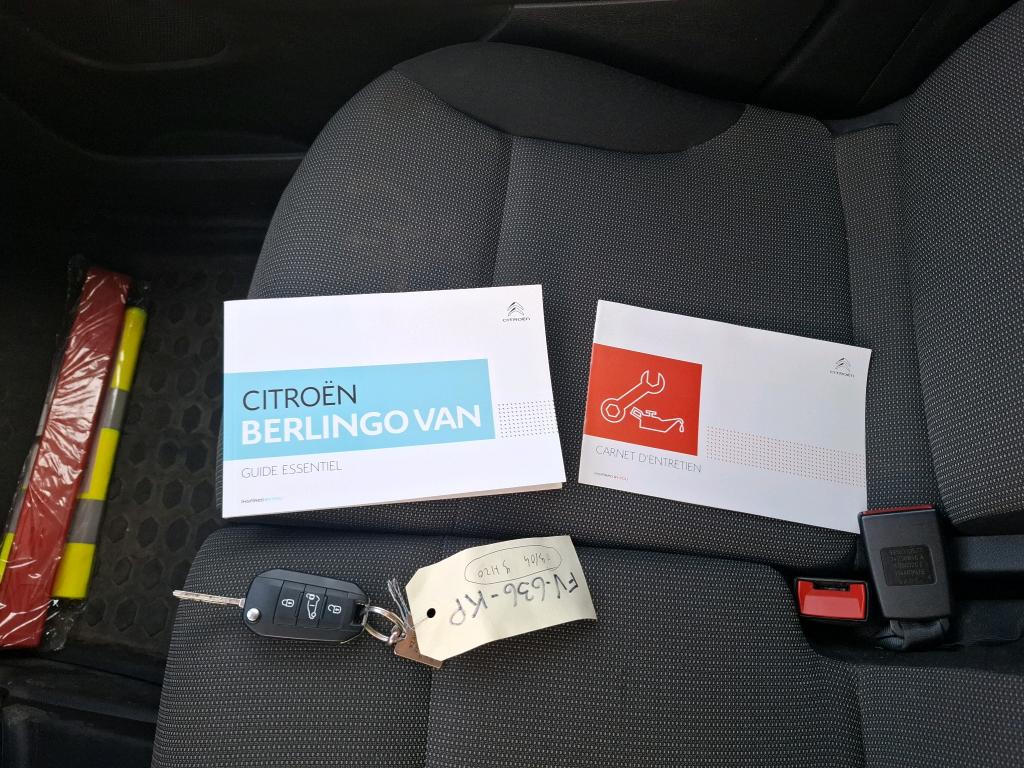Citroen BERLINGO VAN M 650 BLUEHDI 100 S&S BVM5 CLUB 2020