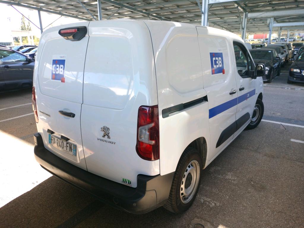Peugeot PARTNER FOURGON STANDARD 650 KG BLUEHDI 100 S&S BVM5 ASPHALT 2021