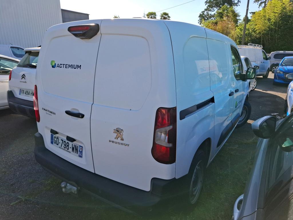 Peugeot PARTNER FOURGON STANDARD 650 KG BLUEHDI 100 S&S BVM6 ASPHALT 2021