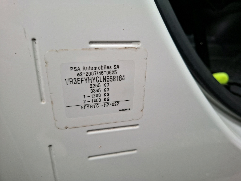 Peugeot PARTNER FOURGON STANDARD 1000 KG BLUEHDI 100 S&S BVM5 PREMIUM 2021