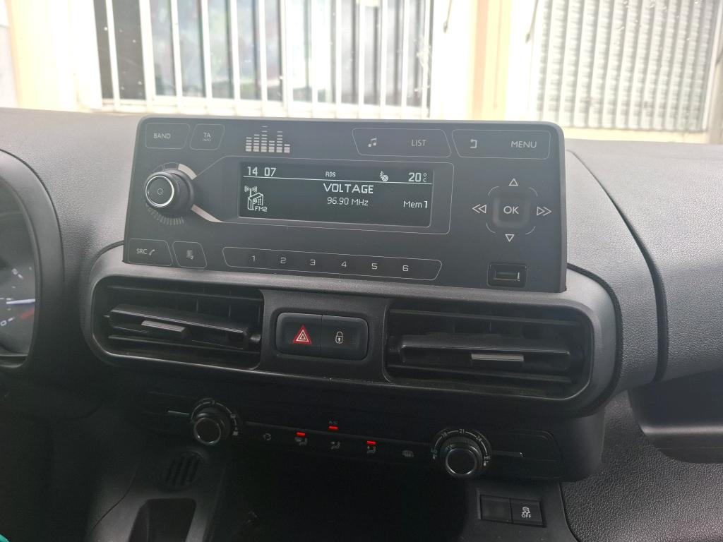 Citroen BERLINGO VAN M 650 BLUEHDI 100 S&S CLUB 2019