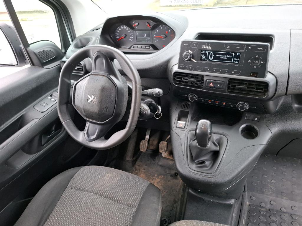 Peugeot PARTNER FOURGON STANDARD 650 KG BLUEHDI 100 BVM5 PREMIUM 2019