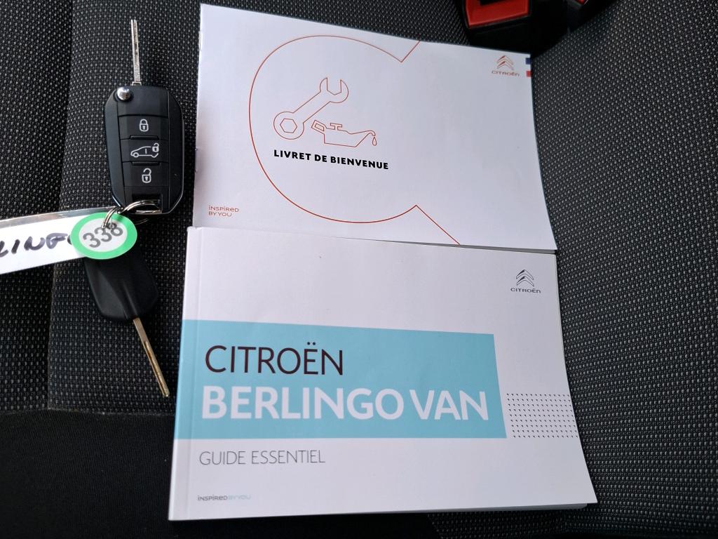 Citroen BERLINGO VAN M 650 BLUEHDI 100 S&S BVM5 CLUB 2020