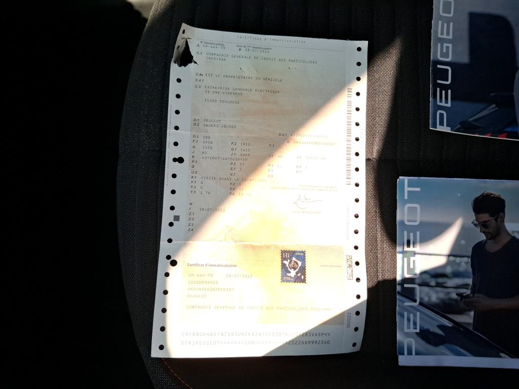 Peugeot 208 ELECTRIQUE 50 KWH 136 ACTIVE BUSINESS R 2022