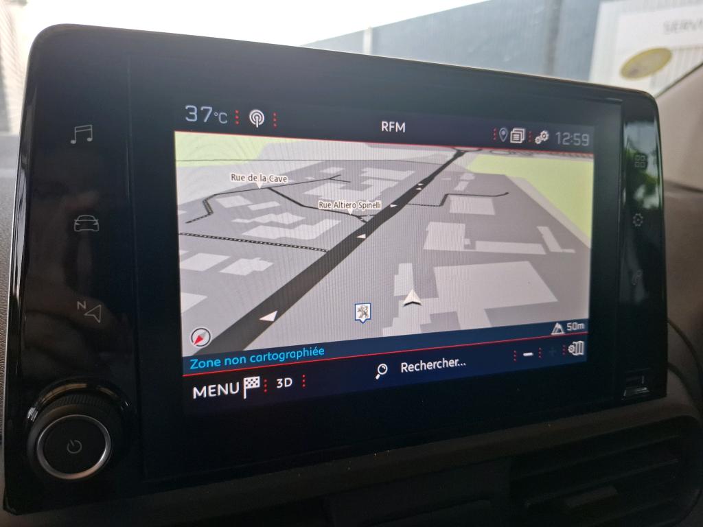 Peugeot PARTNER FOURGON STANDARD 650 KG BLUEHDI 100 S&S BVM5 ASPHALT 2021