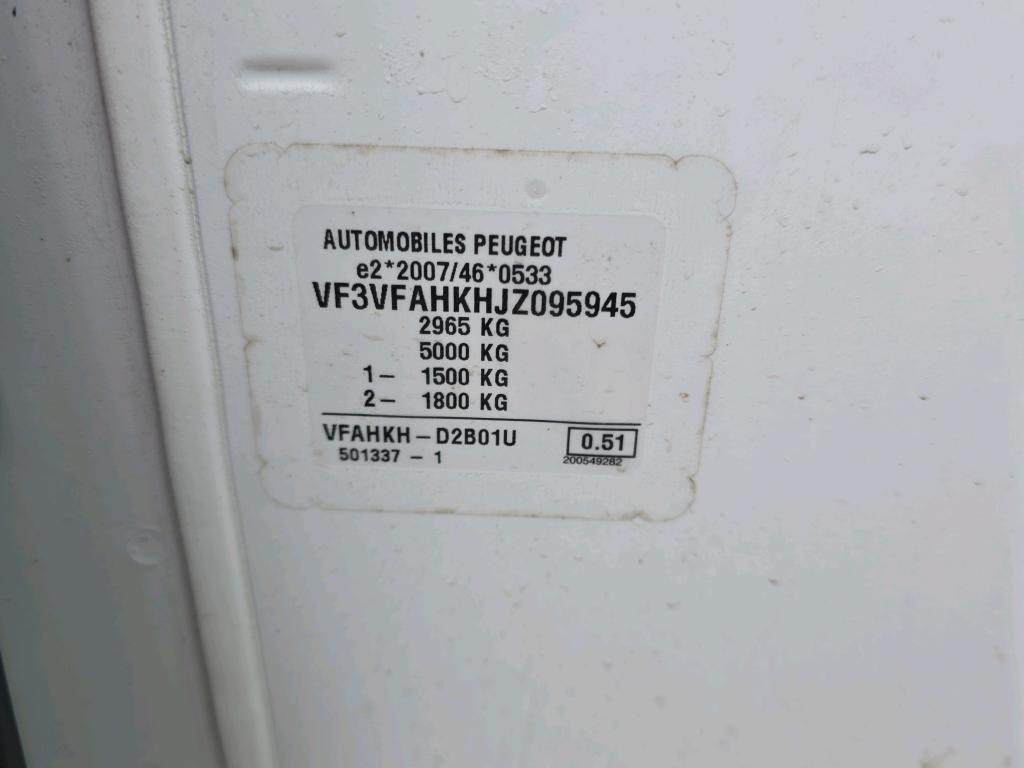 Peugeot EXPERT CA LONG 2.0 BLUEHDI 120 S&S BVM6 FIXE PREMIUM 2018