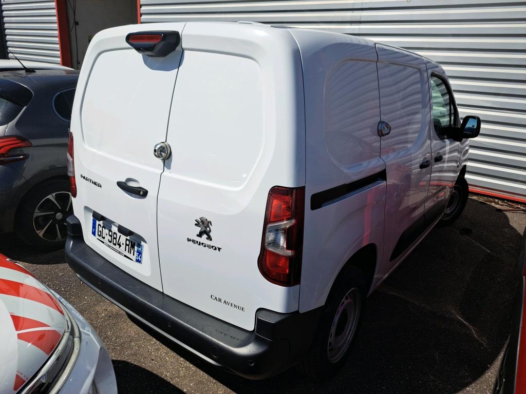 Peugeot PARTNER FOURGON STANDARD 650 KG BLUEHDI 100 S&S BVM5 ASPHALT 2021