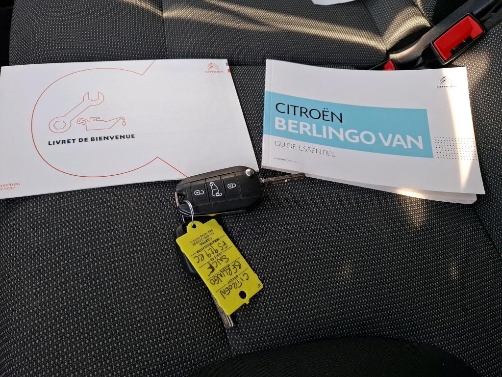 Citroen BERLINGO VAN M 650 BLUEHDI 100 S&S BVM5 CLUB 2020