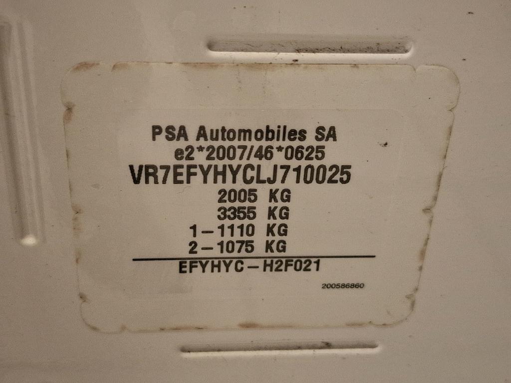 Citroen BERLINGO VAN M 650 BLUEHDI 100 S&S BVM5 CLUB 2020