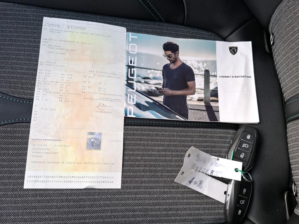 Peugeot 3008 Hybrid 225 e-EAT8 Allure 2022