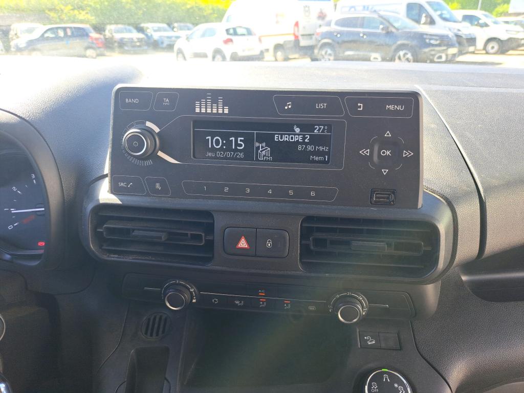 Citroen BERLINGO VAN M 650 BLUEHDI 100 S&S BVM5 CLUB 2020