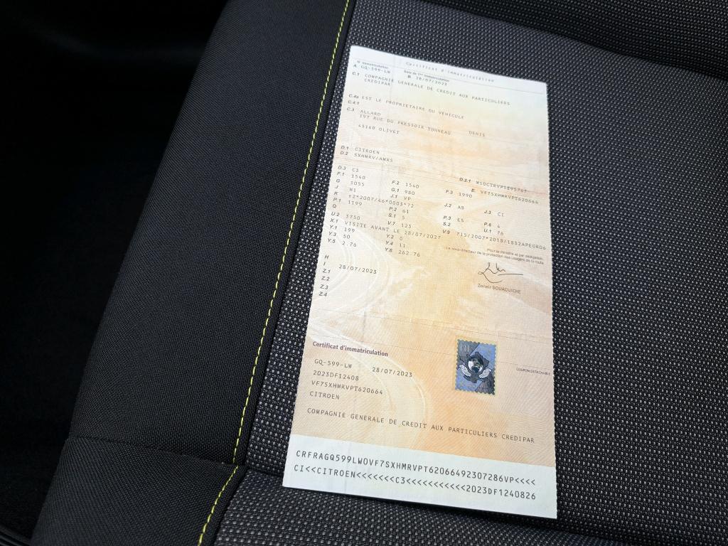 Citroen C3 PureTech 83 S&S BVM5 C-Series 2023