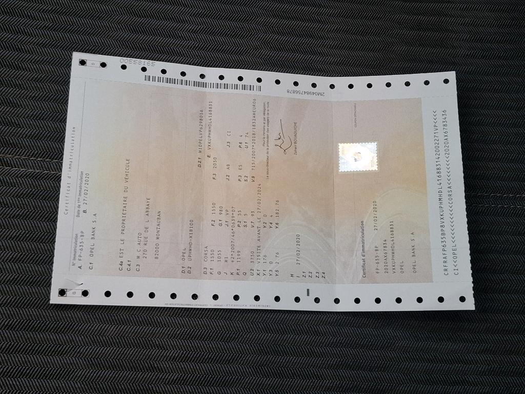 CORSA F