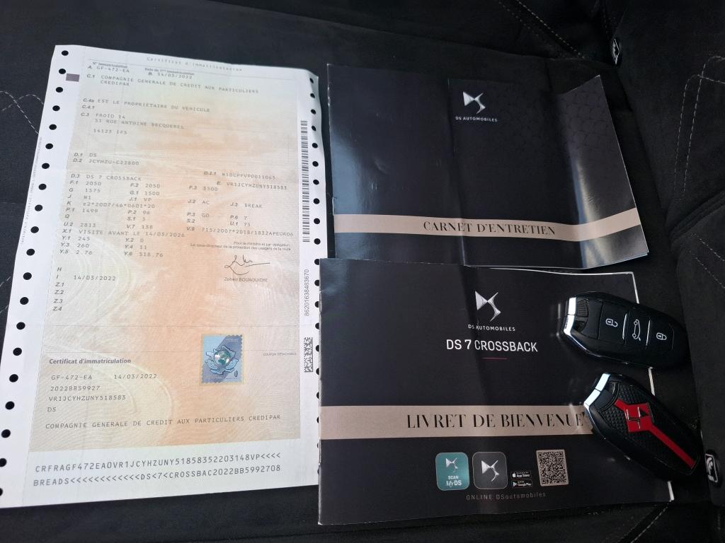 DS DS7 Crossback BlueHDi 130 EAT8 Performance Line 2022