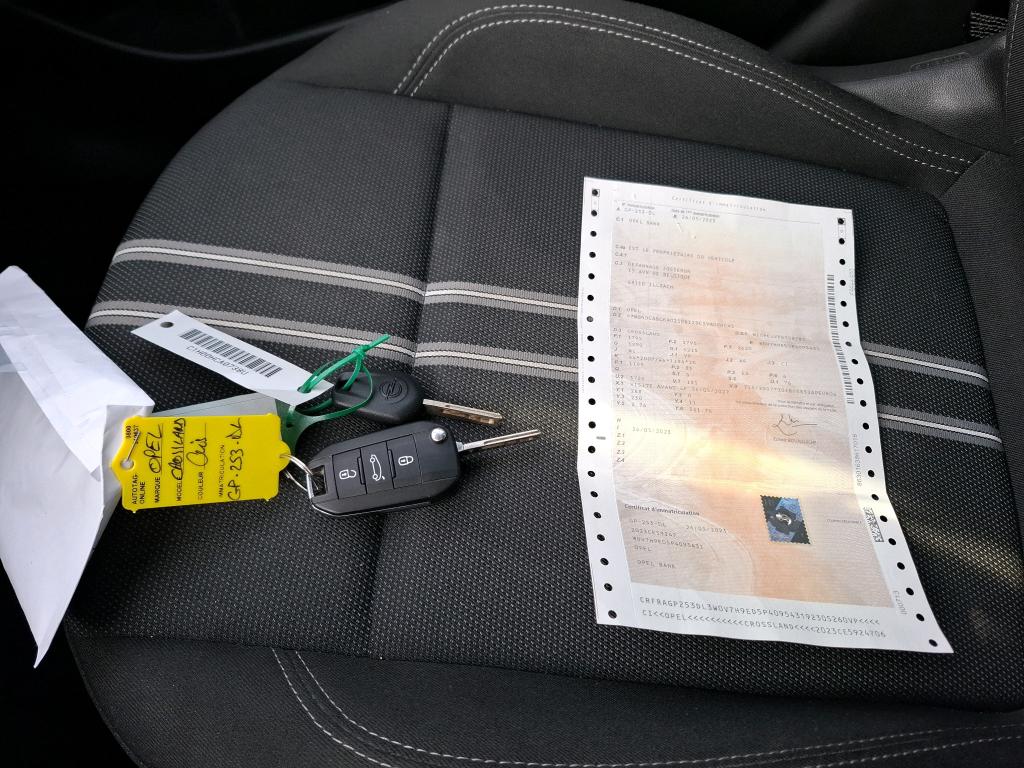 Opel Crossland 1.2 Turbo 110 ch BVM6 Elegance 2023