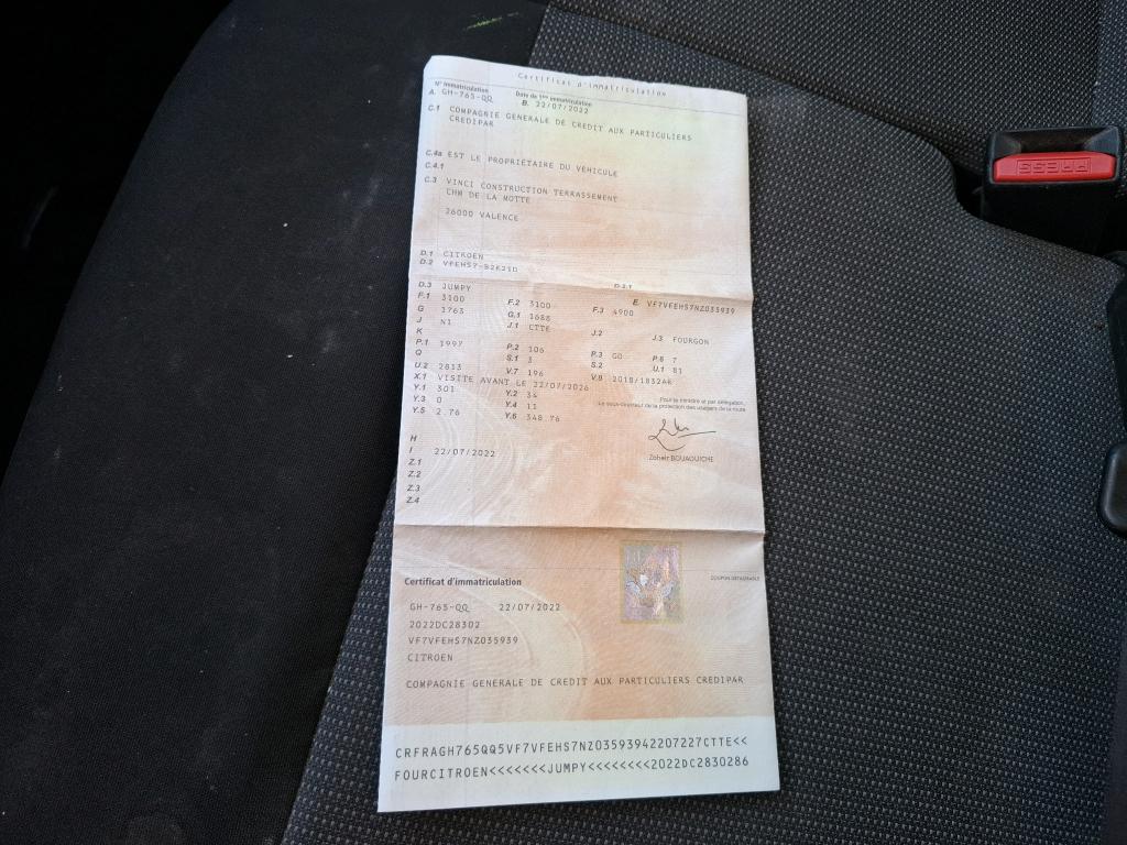 Citroen JUMPY FGN M BLUEHDI 145 S&S EAT8 DRIVER 2022