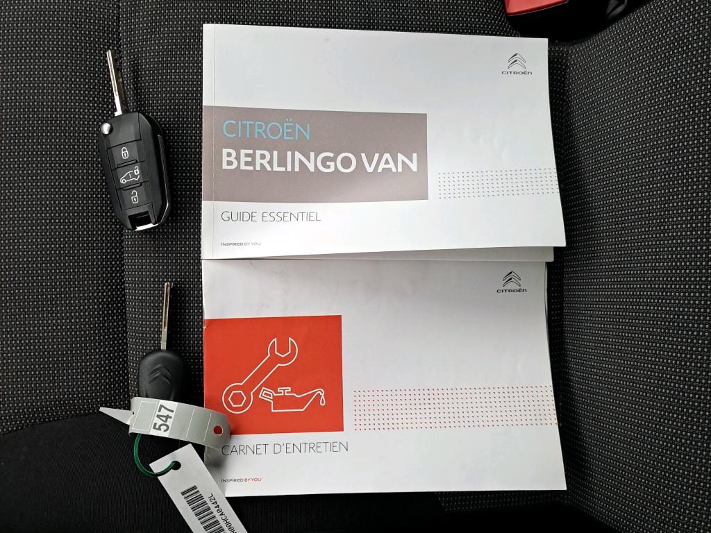 Citroen BERLINGO VAN M 650 BLUEHDI 100 S&S CLUB 2019