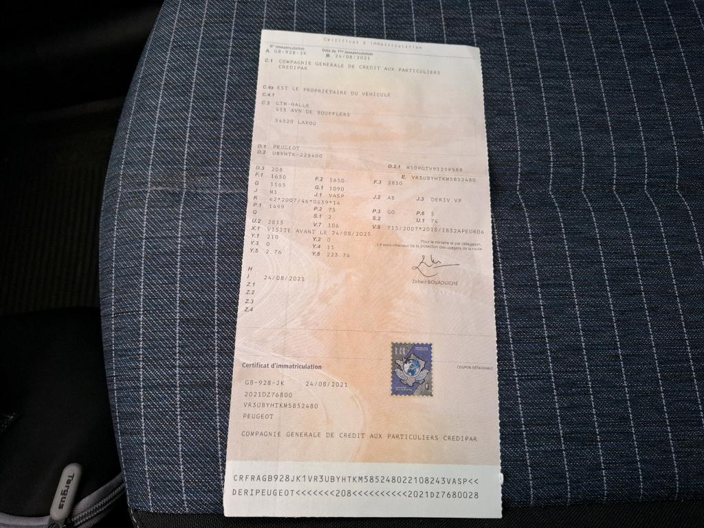 Peugeot 208 BLUEHDI 100 S&S BVM6 PREMIUM PACK 2021