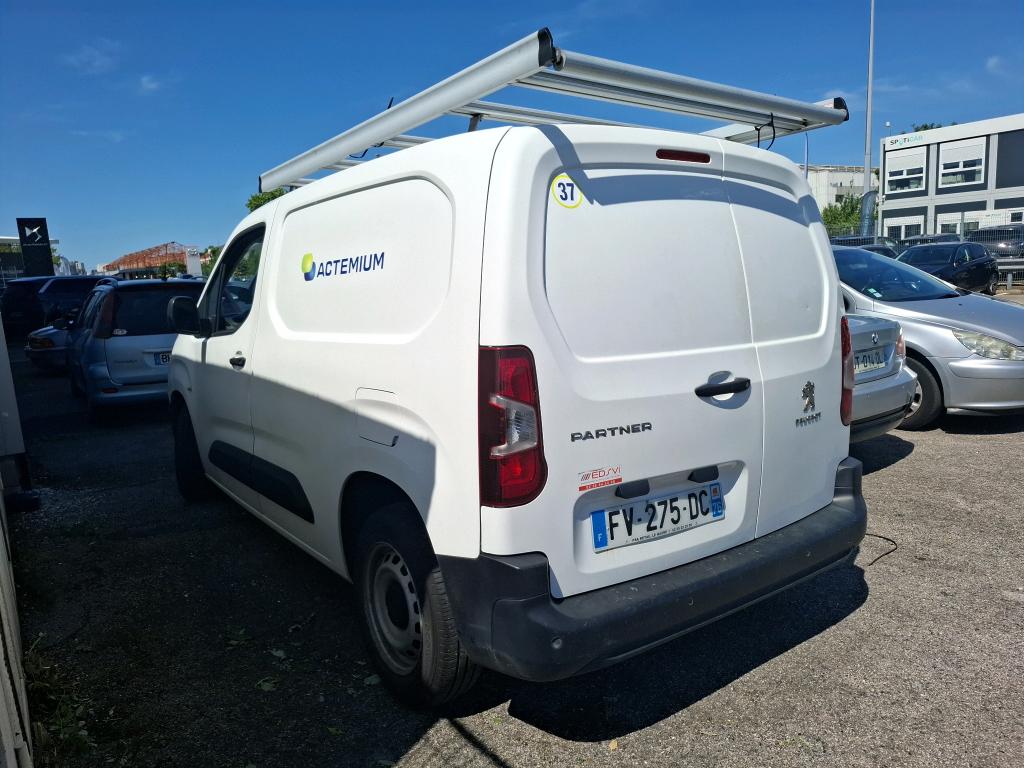 Peugeot PARTNER FOURGON STANDARD 650 KG BLUEHDI 75 BVM5 PREMIUM 2020