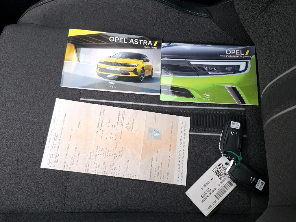 Opel Astra Sports Tourer 1.2 Turbo Hybride 136 ch e-DCT6 GS 2024
