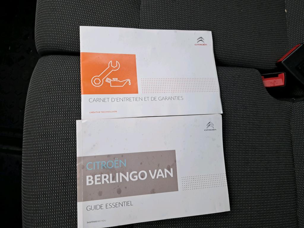 Citroen BERLINGO VAN M 650 BLUEHDI 100 S&S CLUB 2019