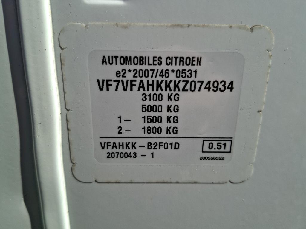 Citroen JUMPY FGN M BLUEHDI 120 S&S BVM6 CLUB 340 NM 2019