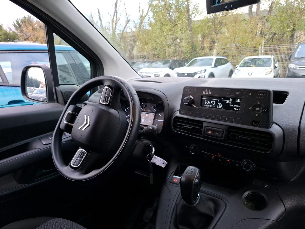 Citroen BERLINGO VAN M 650 BLUEHDI 100 S&S CLUB 2019