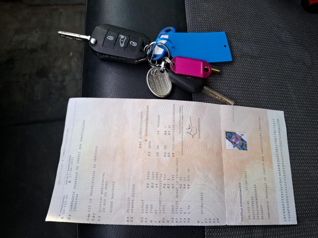 Peugeot EXPERT FGN TOLE LONG BLUEHDI 150 S&S BVM6 ASPHALT 2021