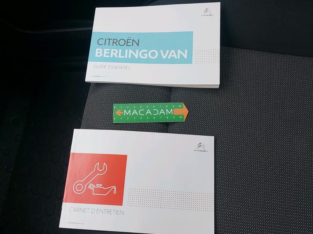 Citroen BERLINGO VAN M 650 BLUEHDI 100 S&S BVM5 CLUB 2020