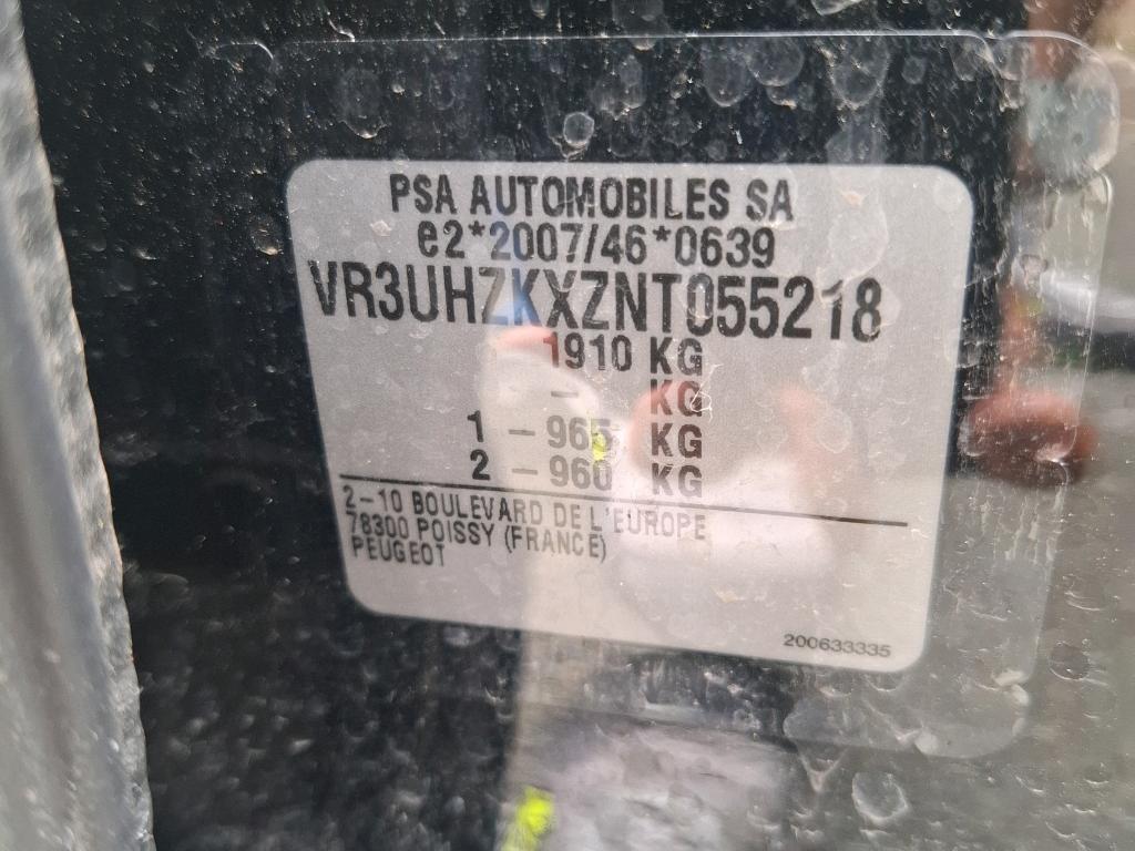 Peugeot 208 Electrique 50 kWh 136ch Allure 2022