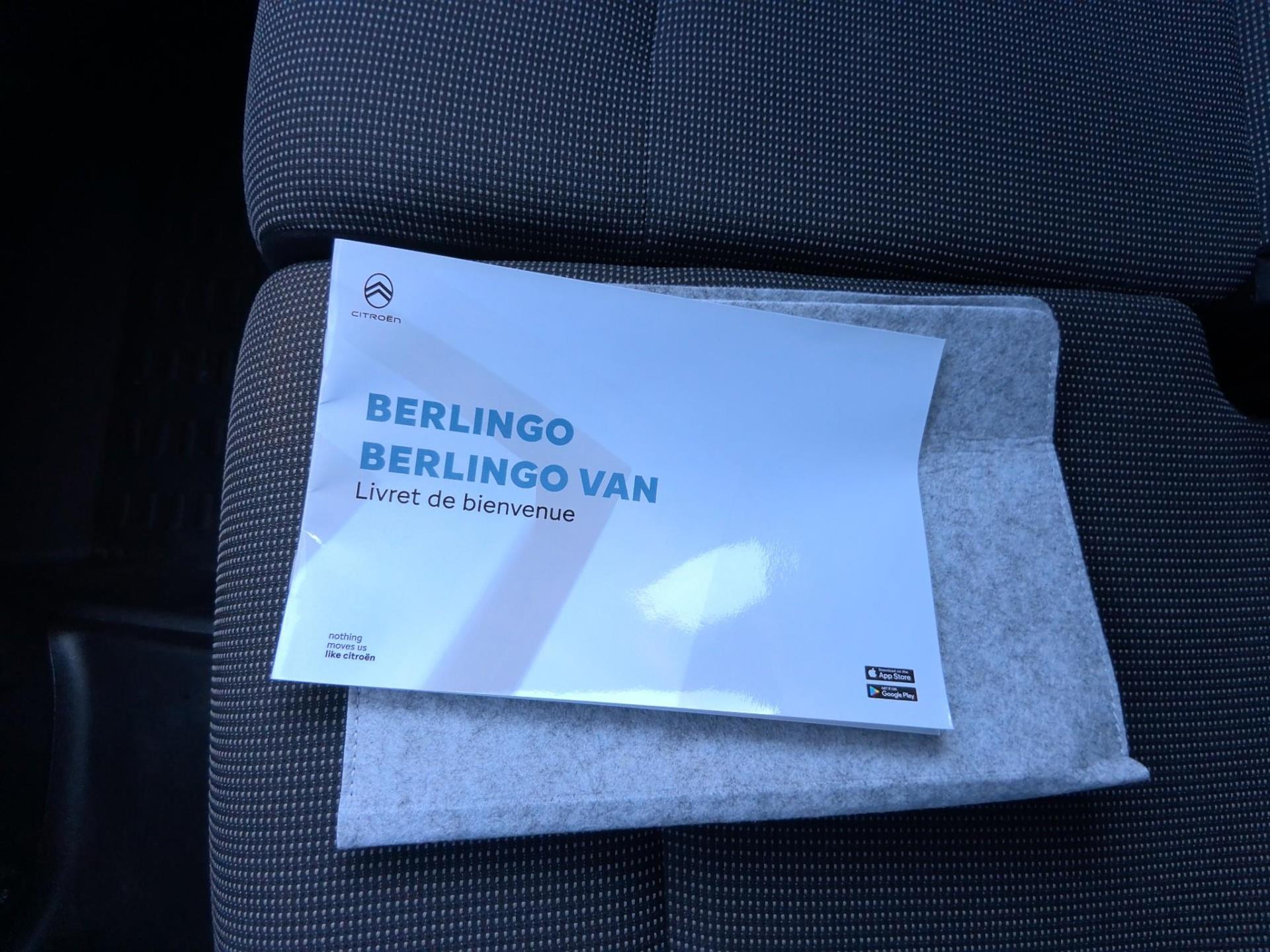 Citroen BERLINGO VAN TAILLE M 650KG BLUEHDI 100 S&S BVM6  2025