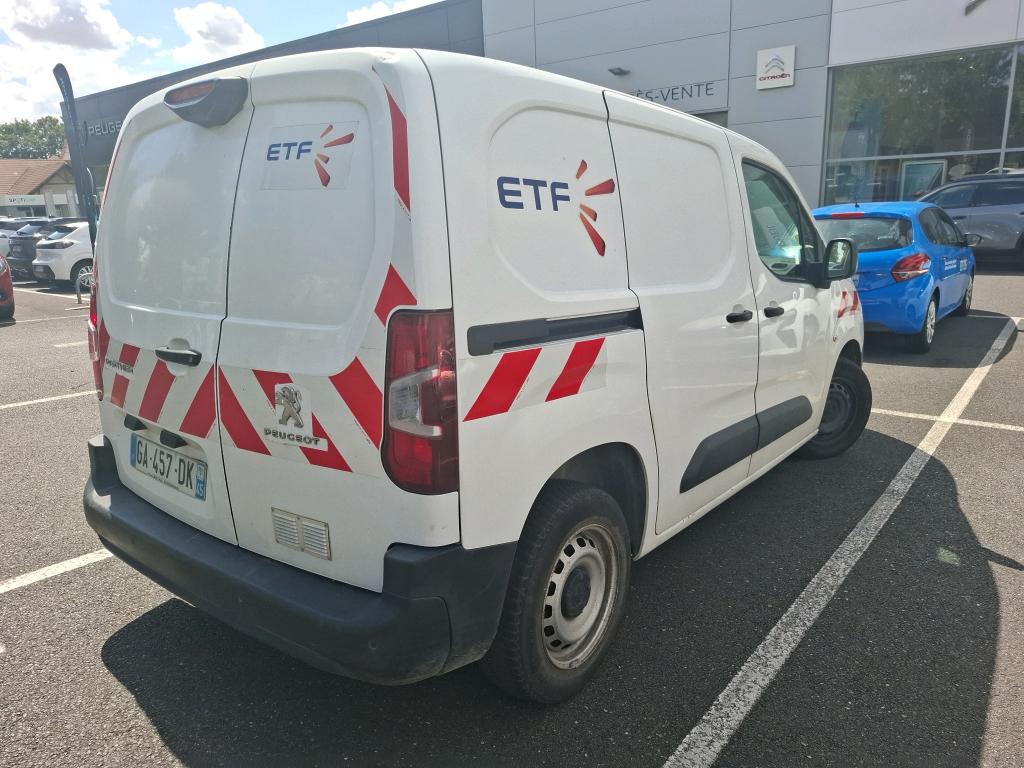 Peugeot PARTNER FOURGON STANDARD 650 KG BLUEHDI 100 S&S BVM5 ASPHALT 2021