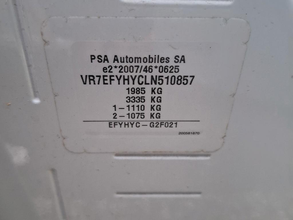 Citroen BERLINGO VAN M 650 BLUEHDI 100 S&S BVM5 CLUB 2020