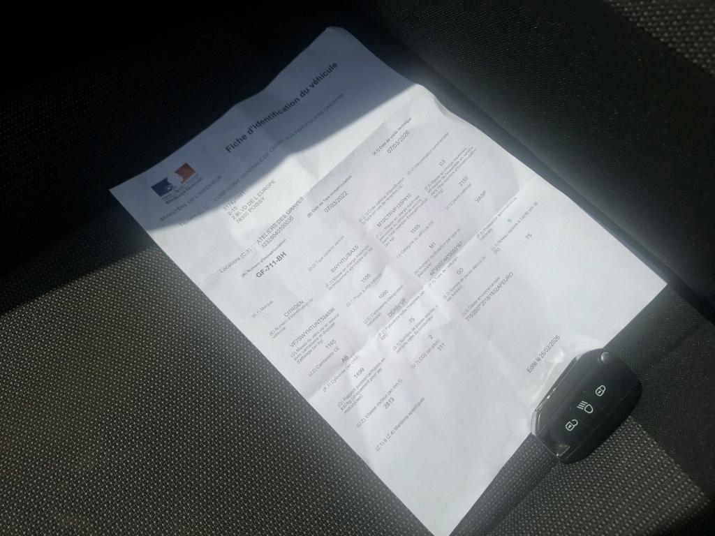 Citroen C3 SOCIETE BLUEHDI 100 S&S BVM6 FEEL NAV 2022