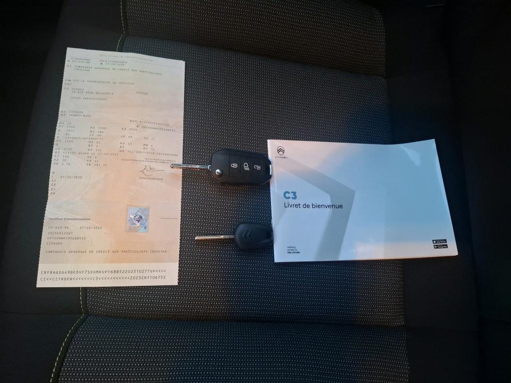 Citroen C3 PureTech 83 ch BVM5 You 2023