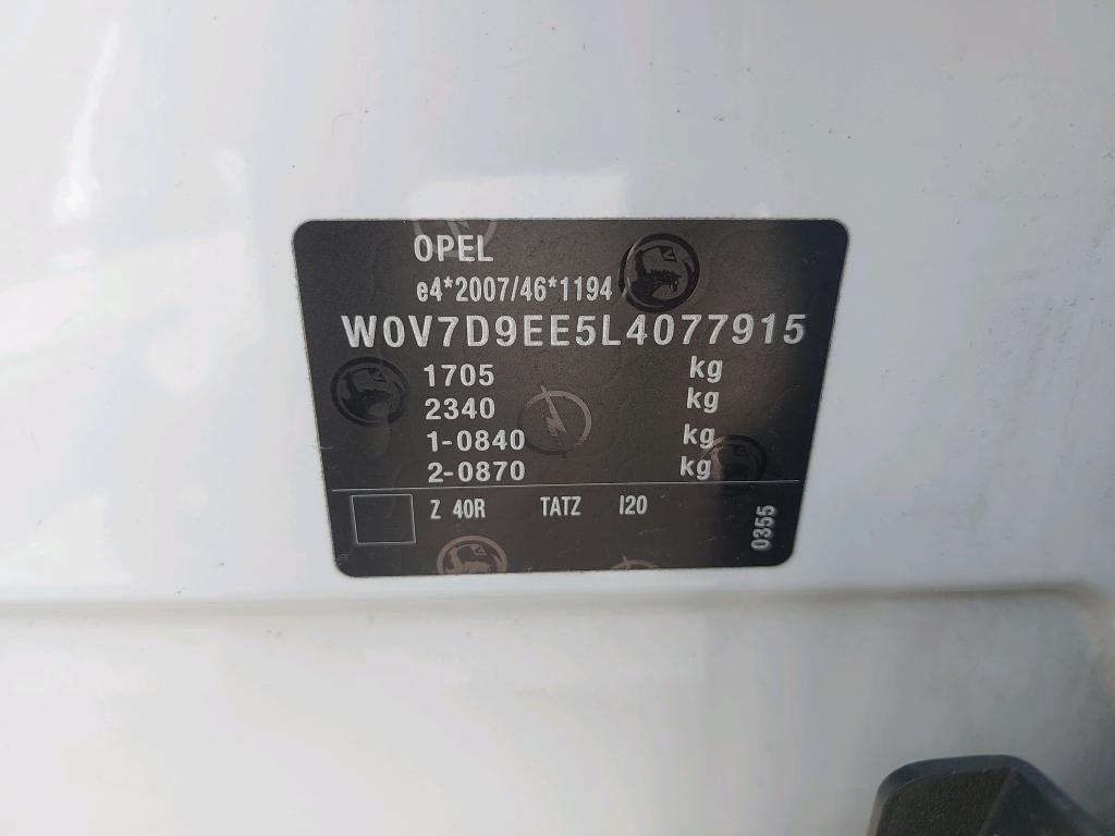 Opel Crossland X 1.2 83 ch Edition 2019