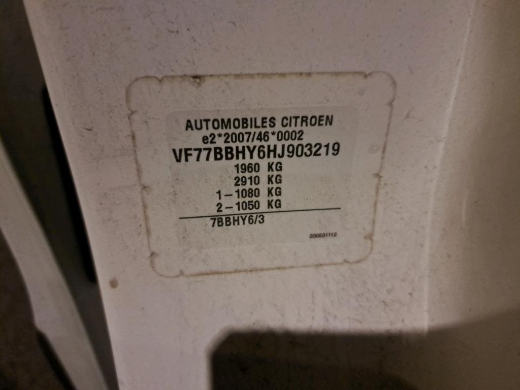 Citroen BERLINGO M BLUEHDI 100 CLUB 2018