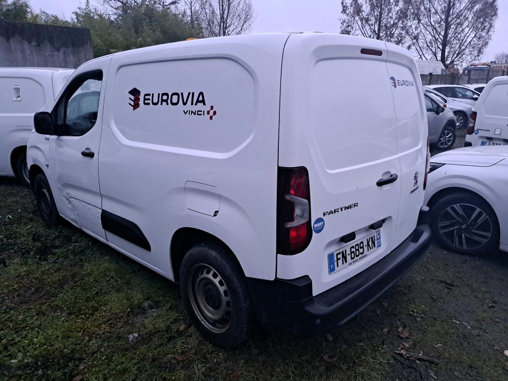 Peugeot PARTNER FOURGON STANDARD 650 KG BLUEHDI 100 S&S BVM5 PREMIUM 2020