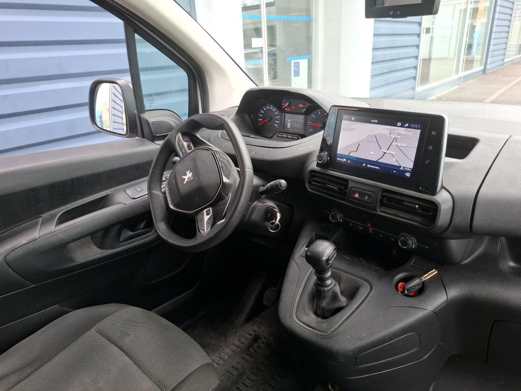 Peugeot PARTNER FOURGON STANDARD 650 KG BLUEHDI 100 S&S BVM6 ASPHALT 2022