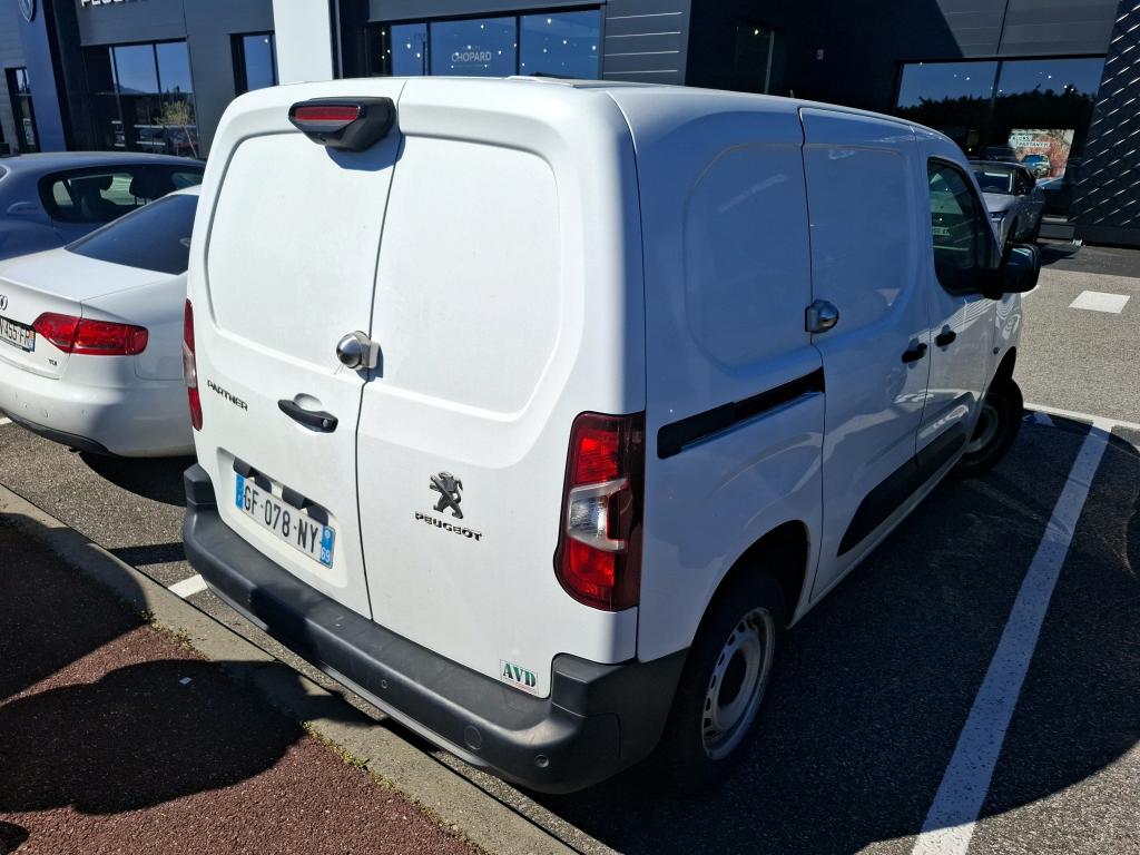 Peugeot PARTNER FOURGON STANDARD 650 KG BLUEHDI 100 S&S BVM6 ASPHALT 2022
