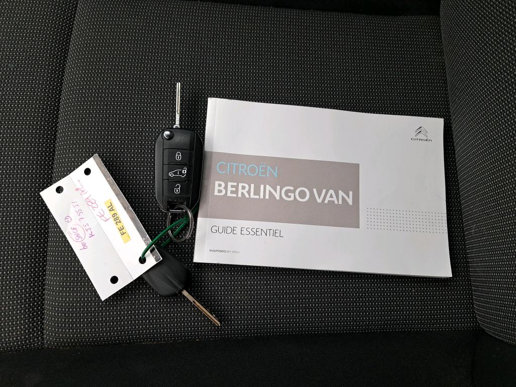 Citroen BERLINGO VAN M 650 BLUEHDI 100 S&S CLUB 2019
