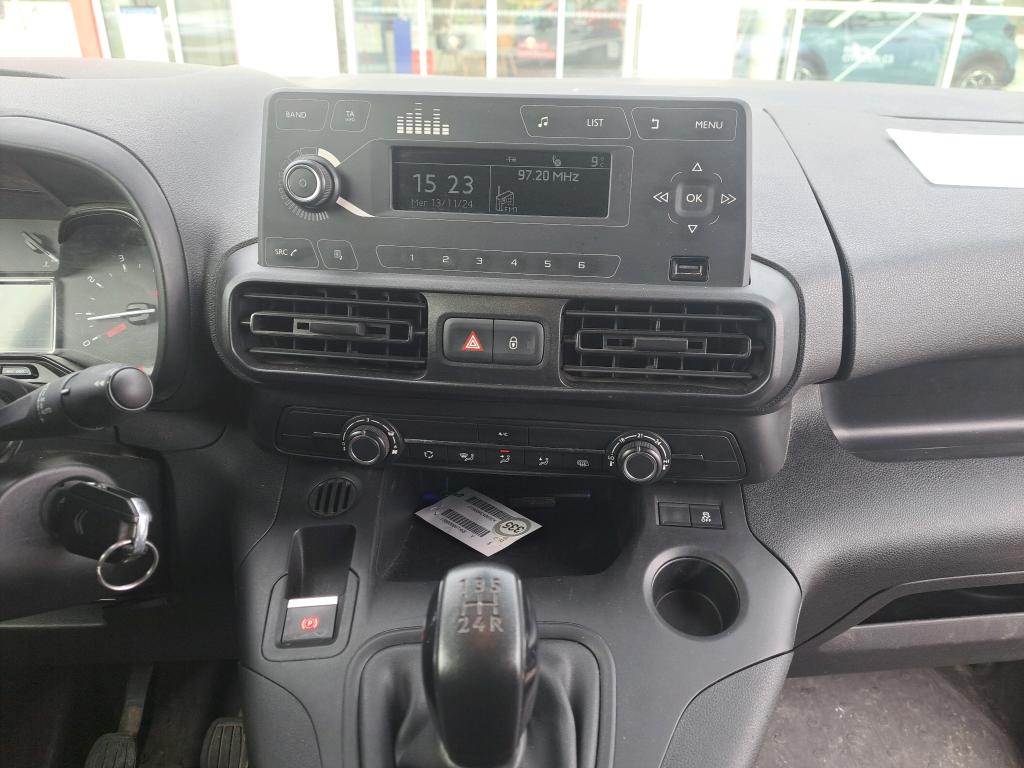 Citroen BERLINGO VAN M 650 BLUEHDI 100 S&S BVM5 CLUB 2019