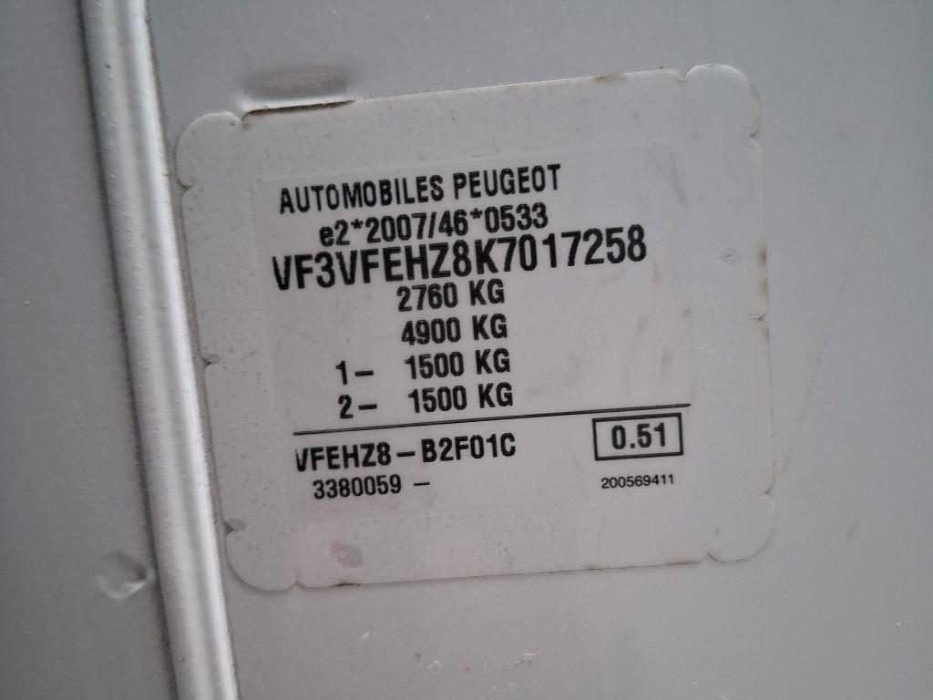 Peugeot EXPERT FGN TOLE STANDARD BLUEHDI 180 S&S EAT8 ASPHALT 2020