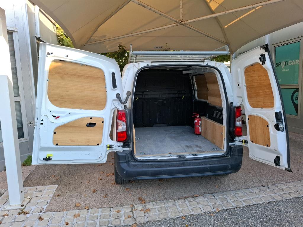 Peugeot PARTNER FOURGON STANDARD 650 KG BLUEHDI 130 S&S BVM6 ASPHALT 2021