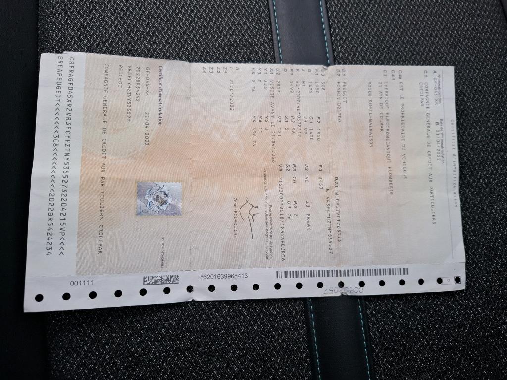 Peugeot 308 SW BlueHDi 130ch S&S EAT8 Allure Pack 2022