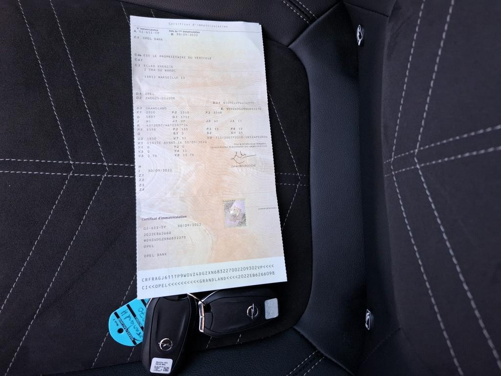 Opel Grandland Hybrid 225 ch BVA8 Ultimate 2022