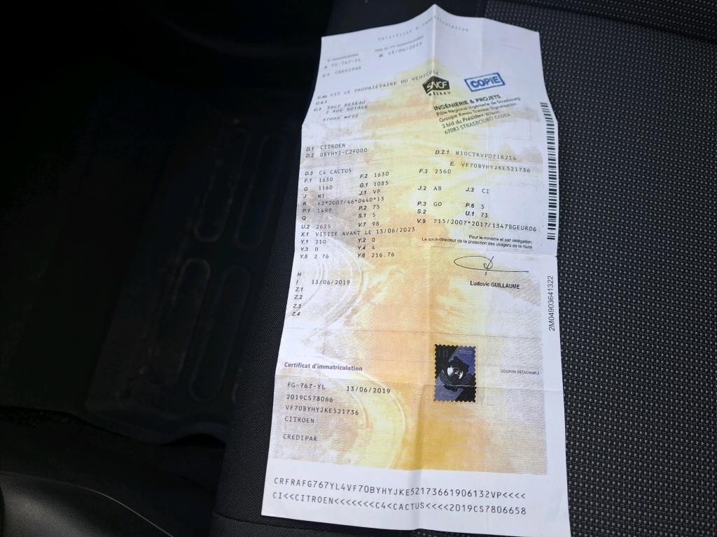 Citroen C4 Cactus BlueHDi 100 S&S BVM6 Feel 2019